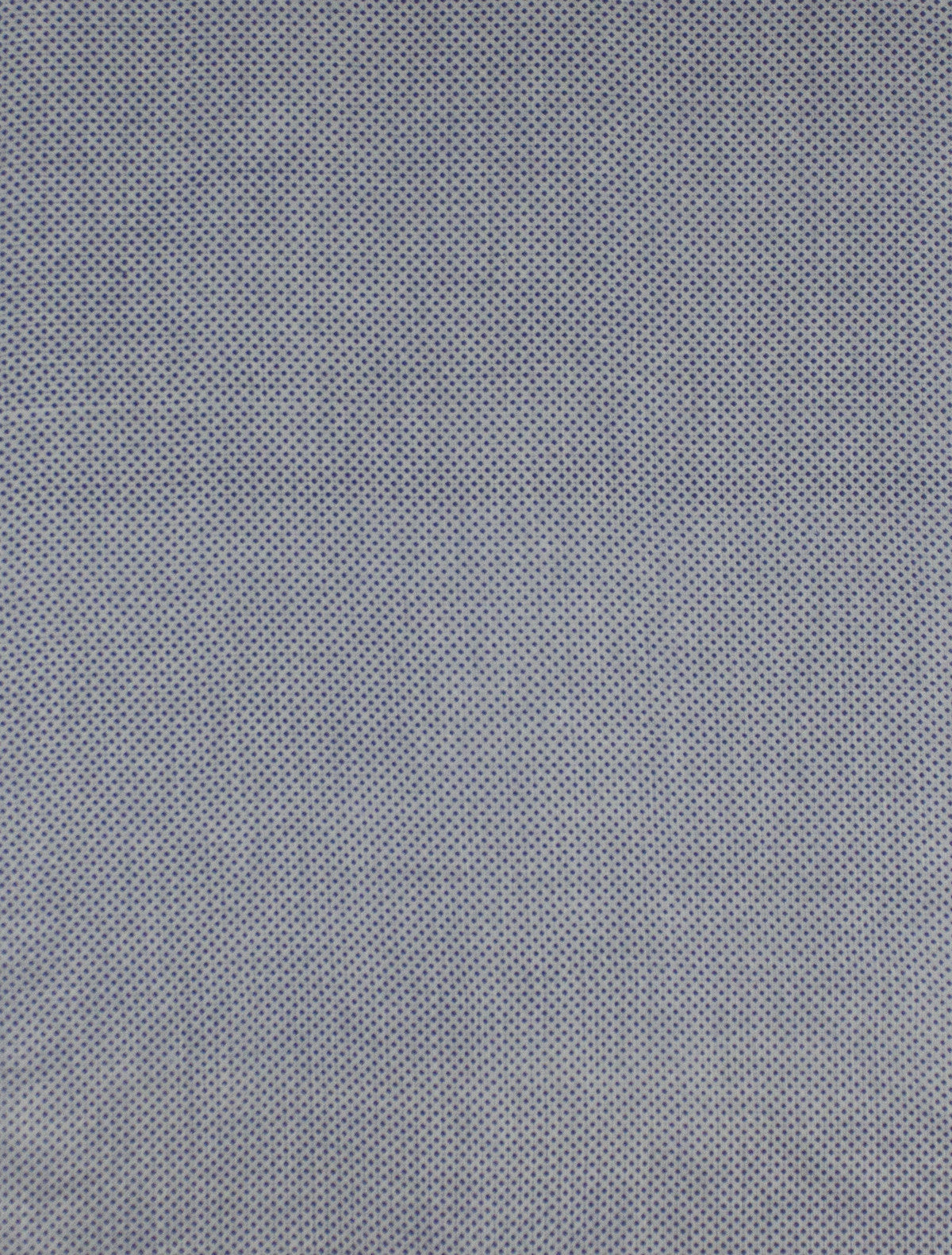 Ditsy Diamond Print Double Fabric Cotton Scarf - Chambray Blue-2