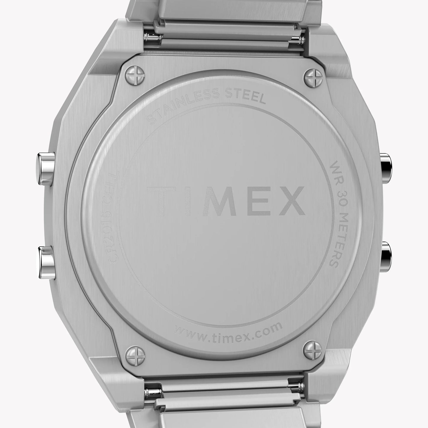 Timex Unisex Stainless Steel Watch, Silver Expansion Band | TW2W47700-3