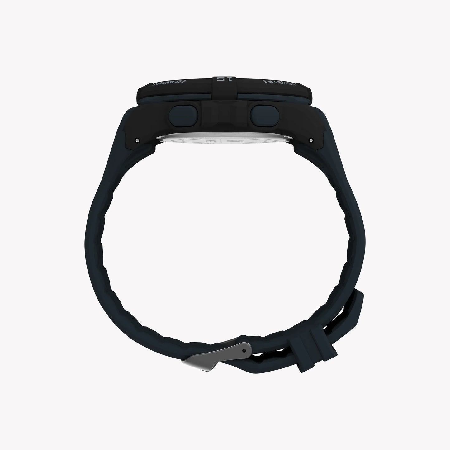 Timex Men's Black Resin Watch, Gray Band | TW5M59300-4