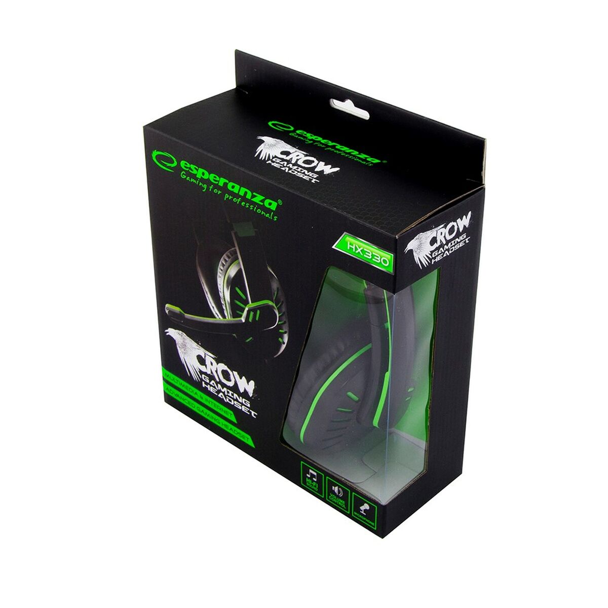 Gaming Headset with Microphone Esperanza EGH330G-1