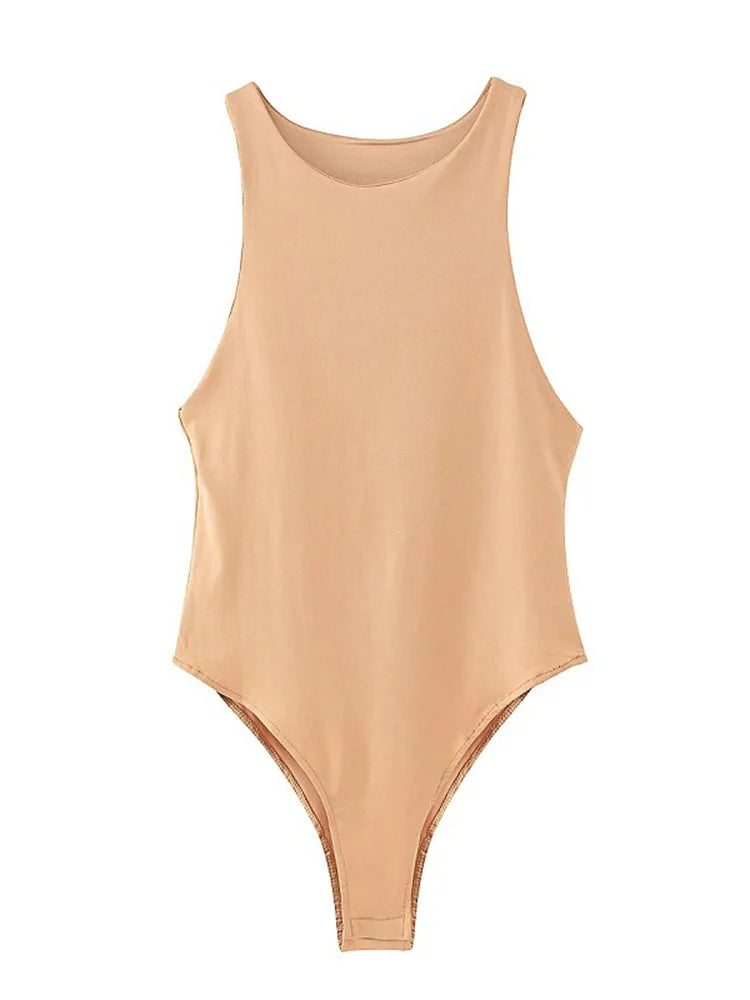 Chique Zomer Bodycon Bodysuits voor Dames - Sexy Slim Fit in 8 Verbluffende Kleuren, Perfect voor Informele Uittrekken en Nachtclubs!