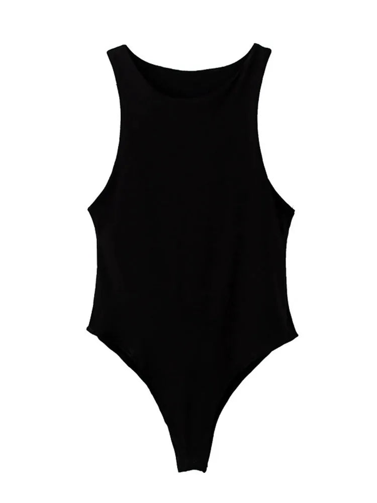 Chique Zomer Bodycon Bodysuits voor Dames - Sexy Slim Fit in 8 Verbluffende Kleuren, Perfect voor Informele Uittrekken en Nachtclubs!