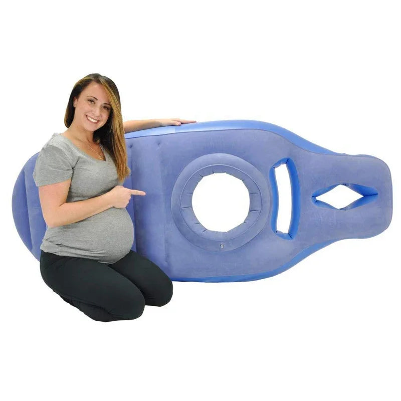 Comfort & Support Opblaasbaar Kussen en Yogamat – Het Ultieme Ontspanningskussen!