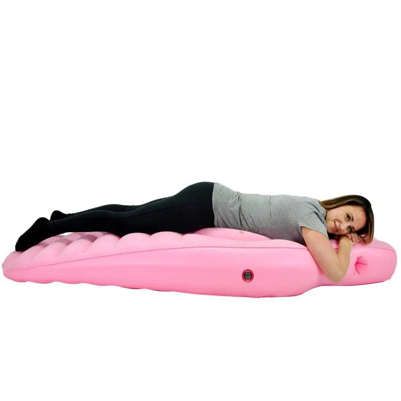 Comfort & Support Opblaasbaar Kussen en Yogamat – Het Ultieme Ontspanningskussen!