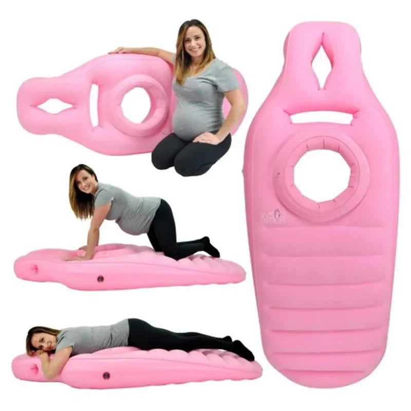 Comfort & Support Opblaasbaar Kussen en Yogamat – Het Ultieme Ontspanningskussen!