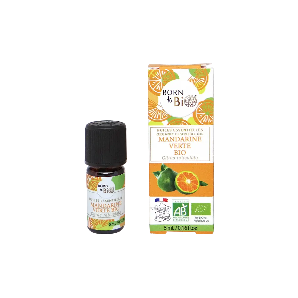 Organic green mandarin essential oil-0