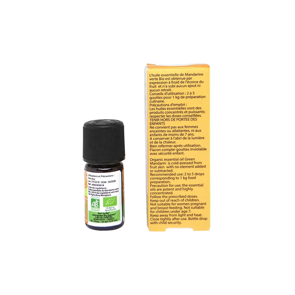 Organic green mandarin essential oil-1