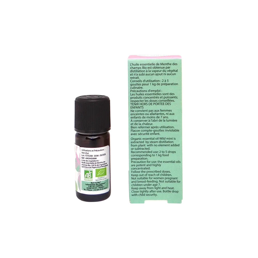Organic Wild Mint essential oil-1