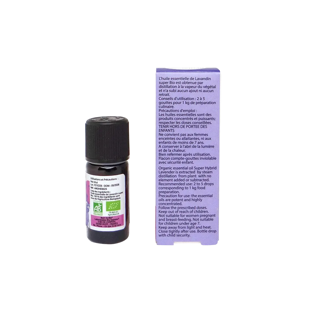 Super organic Lavandin essential oil-1