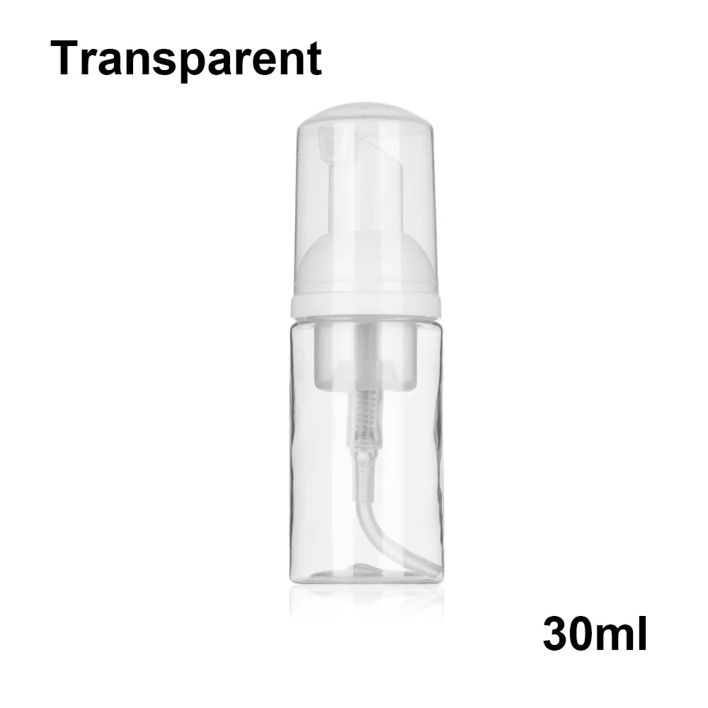 Veelzijdige Plastic Schuimbussen voor Zeep, Mousse en Vloeistofdispenser - Perfect voor Shampoo, Lichaamslotion, Douchegel en Meer! Verkrijgbaar in 30/50/60/80 ML Groottes.
