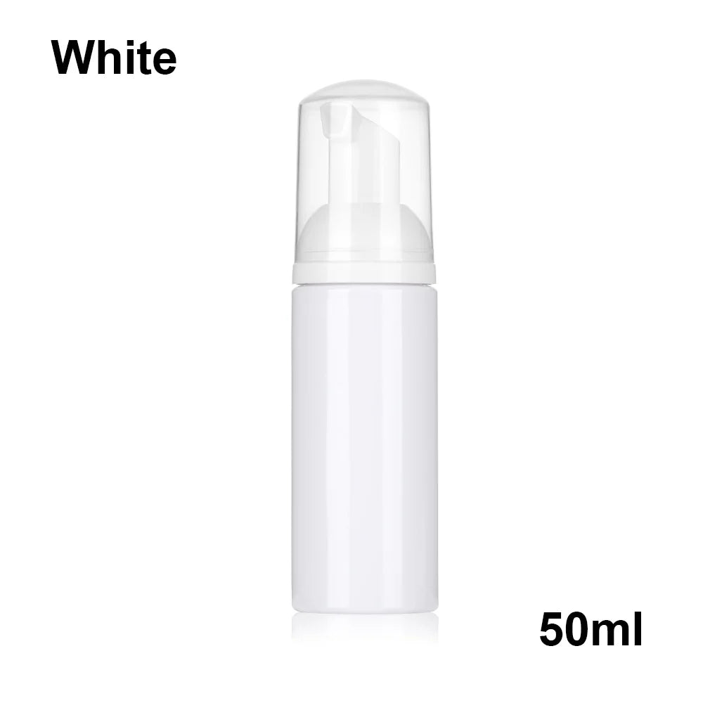 Veelzijdige Plastic Schuimbussen voor Zeep, Mousse en Vloeistofdispenser - Perfect voor Shampoo, Lichaamslotion, Douchegel en Meer! Verkrijgbaar in 30/50/60/80 ML Groottes.
