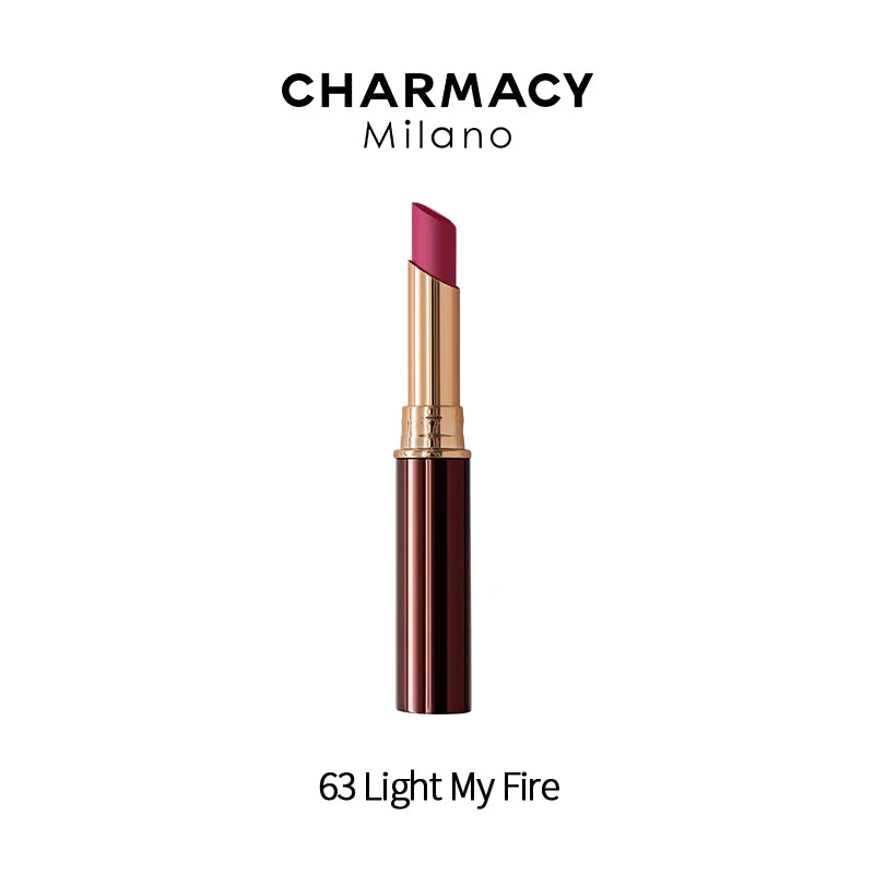 CHARMACY 16 Levendige Kleuren Waterdichte Velours Lippenstift voor Moeiteloos Draagcomfort – Langdurige Matte Lippenmake-up die de Hele Dag Mooi Blijft