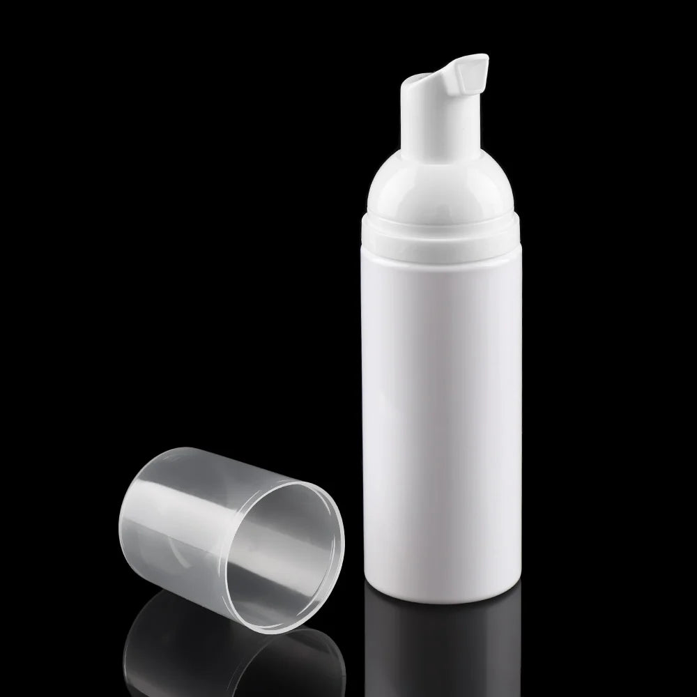 Veelzijdige Plastic Schuimbussen voor Zeep, Mousse en Vloeistofdispenser - Perfect voor Shampoo, Lichaamslotion, Douchegel en Meer! Verkrijgbaar in 30/50/60/80 ML Groottes.