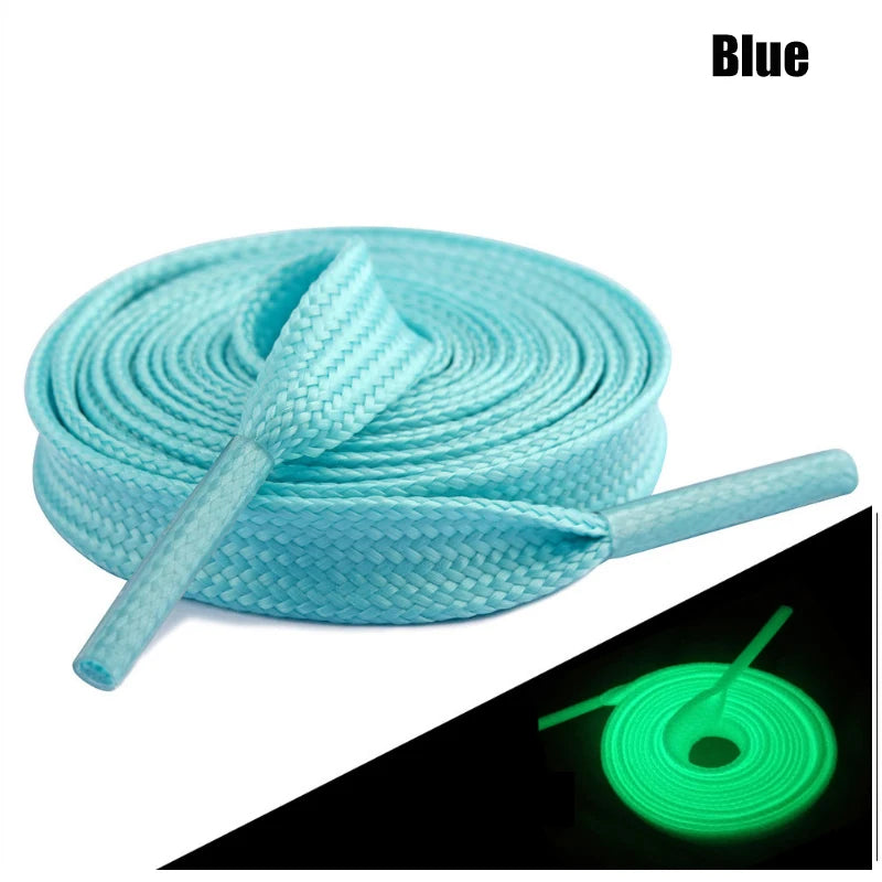 Gloei-in-het-donker Lumineuze Veters voor Kinderen en Volwassenen - Perfect voor Sneakers en Sportschoenen! Reflecterende Nachtveters om je Look te Verlichten!