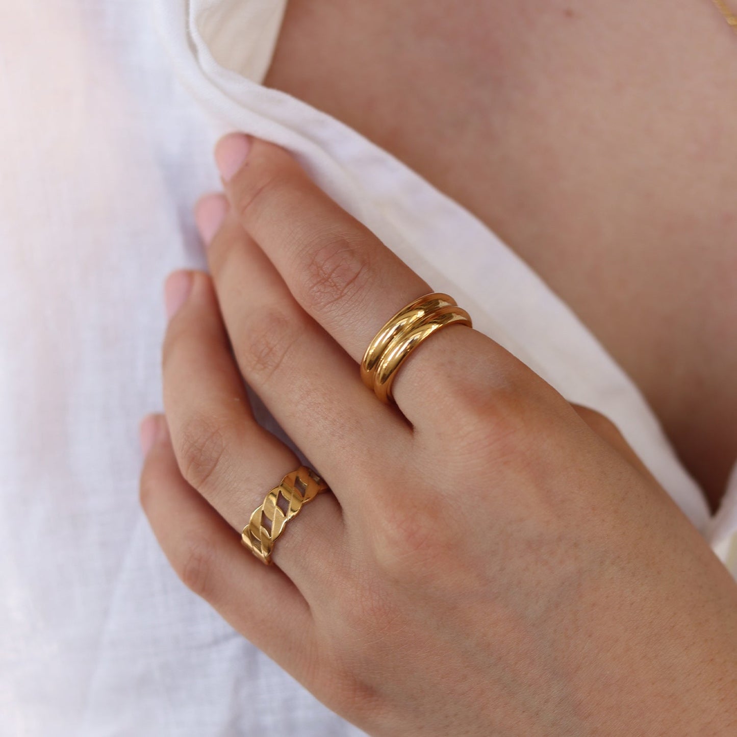 FortitudeBand - Elegante Ring met een Prachtige Afwerking