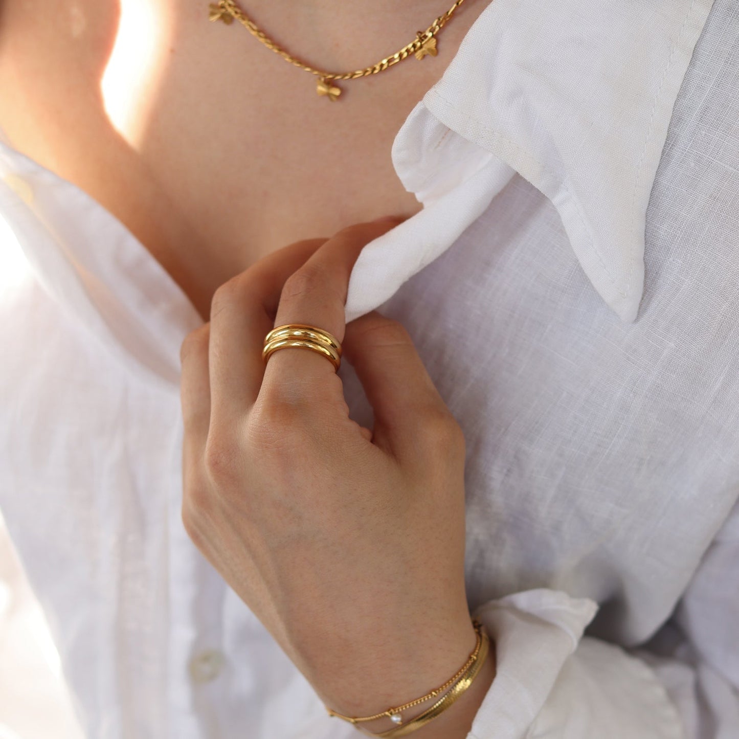 FortitudeBand - Elegante Ring met een Prachtige Afwerking