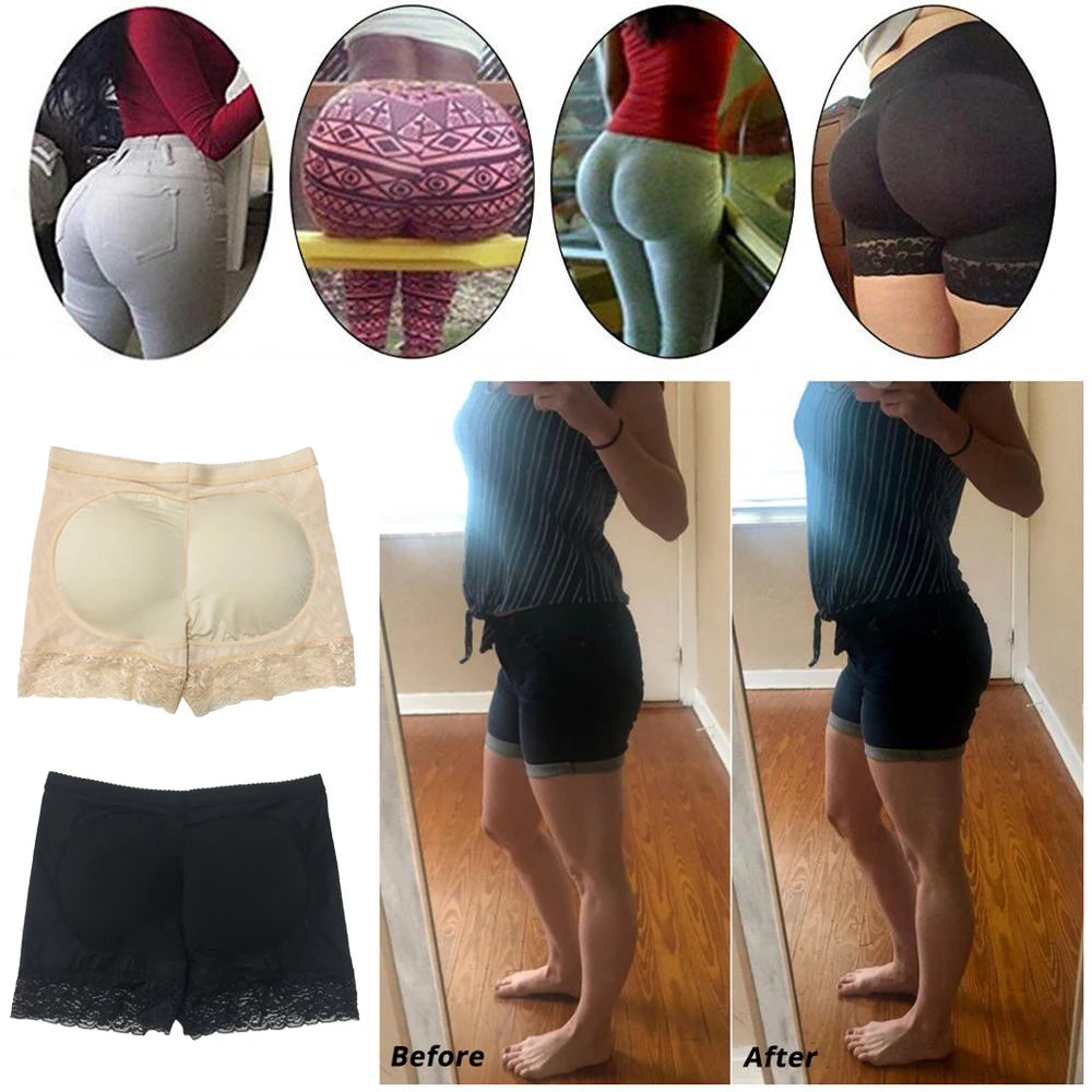 Verbeter je Curves: Dames Hoge Taille Butt Lifter Panty met Gevoerde Shaper voor Buikcontrole en Verheven Uiterlijk