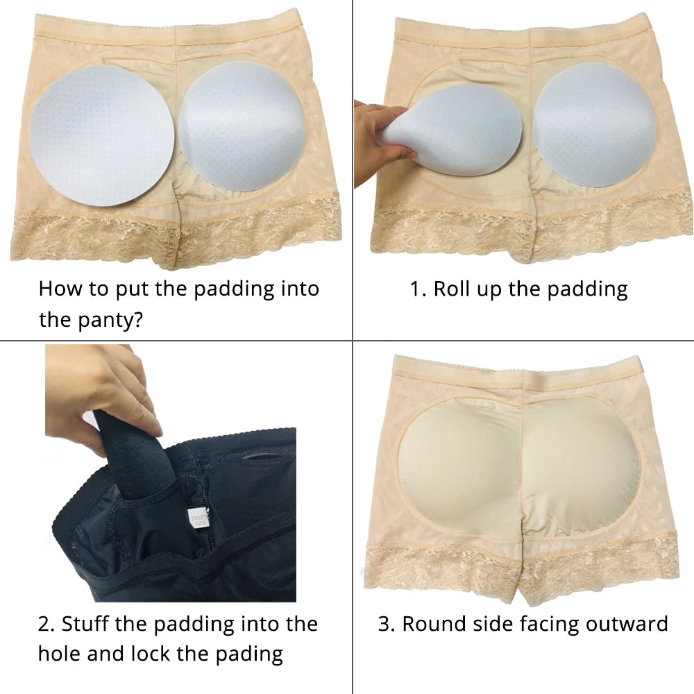 Verbeter je Curves: Dames Hoge Taille Butt Lifter Panty met Gevoerde Shaper voor Buikcontrole en Verheven Uiterlijk