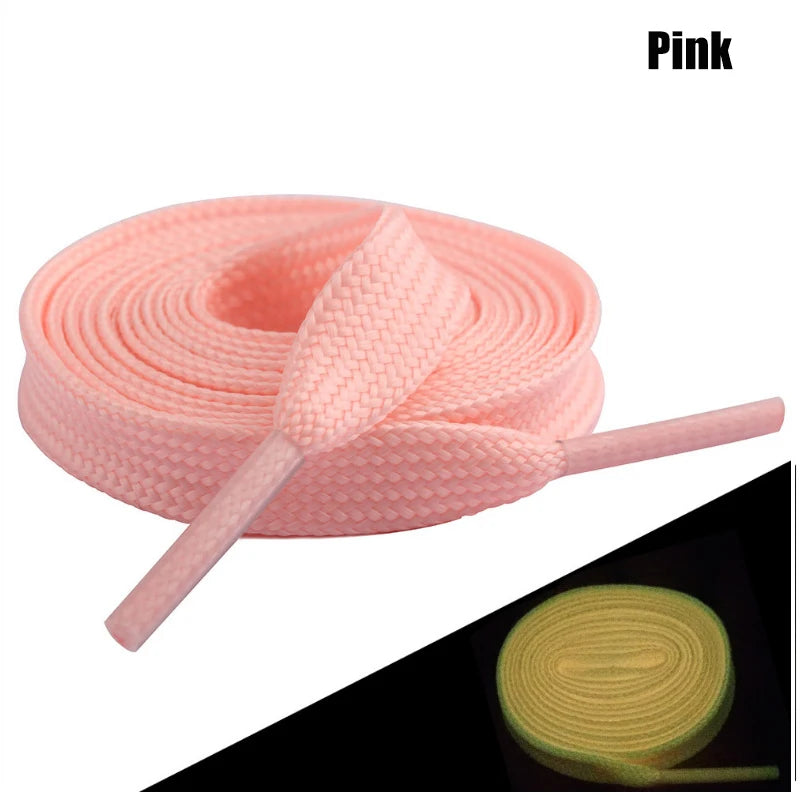 Gloei-in-het-donker Lumineuze Veters voor Kinderen en Volwassenen - Perfect voor Sneakers en Sportschoenen! Reflecterende Nachtveters om je Look te Verlichten!