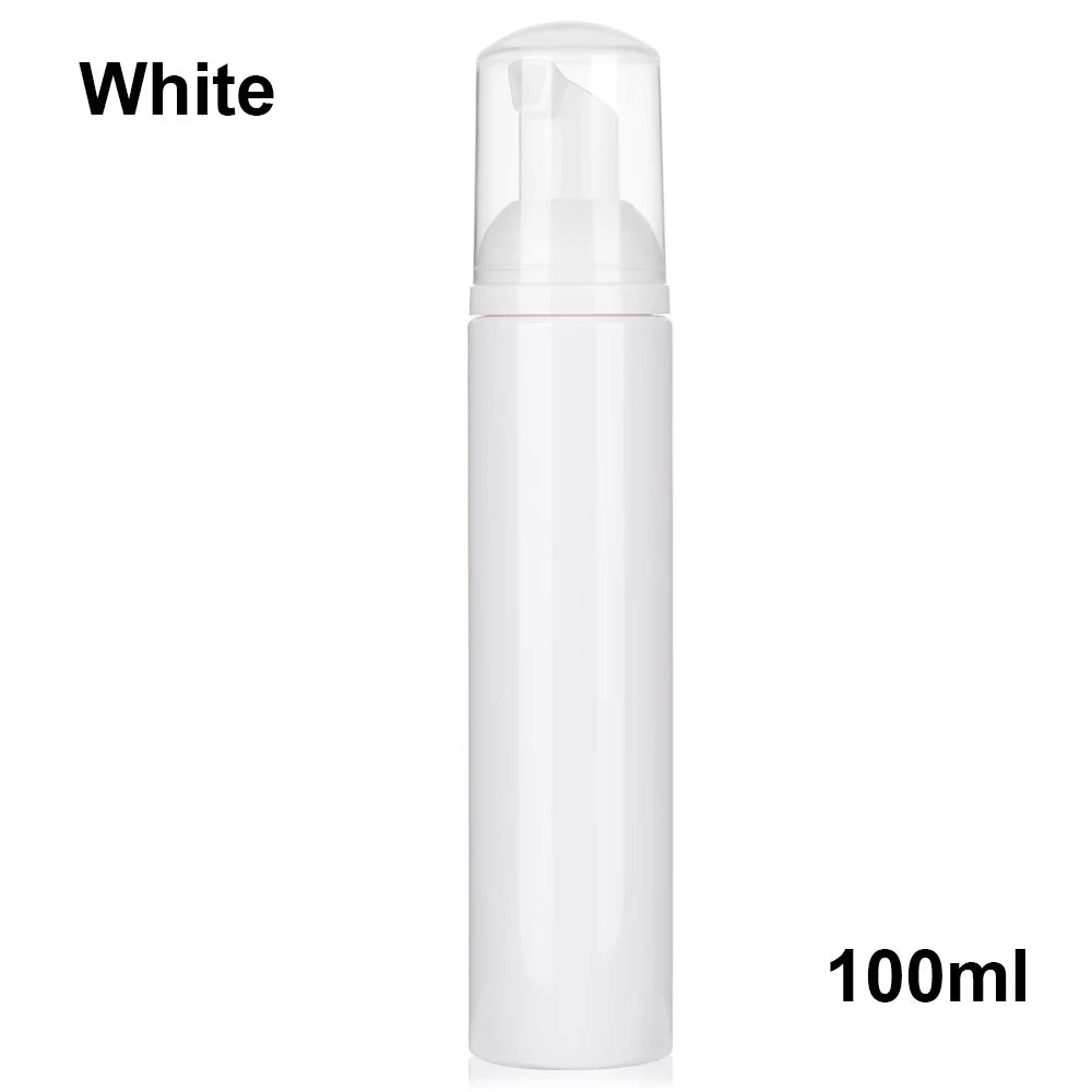 Veelzijdige Plastic Schuimbussen voor Zeep, Mousse en Vloeistofdispenser - Perfect voor Shampoo, Lichaamslotion, Douchegel en Meer! Verkrijgbaar in 30/50/60/80 ML Groottes.