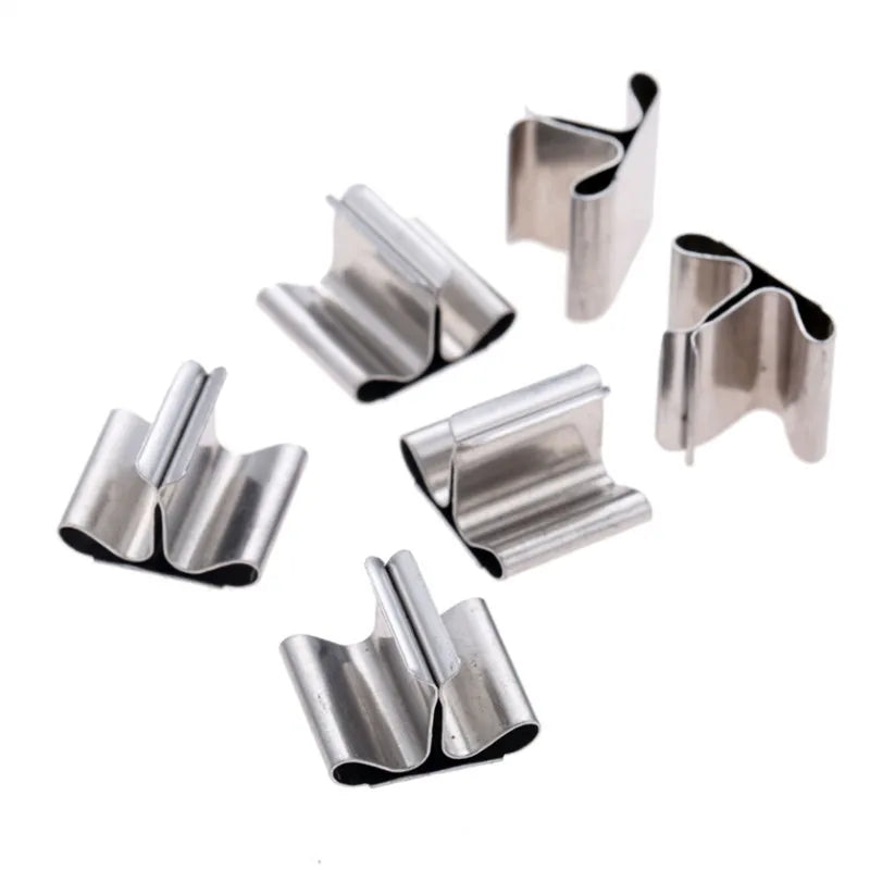 Wood Candle Wick Base Clips Iron Holders for Wooden Wicks DIY Candle Making Supplies