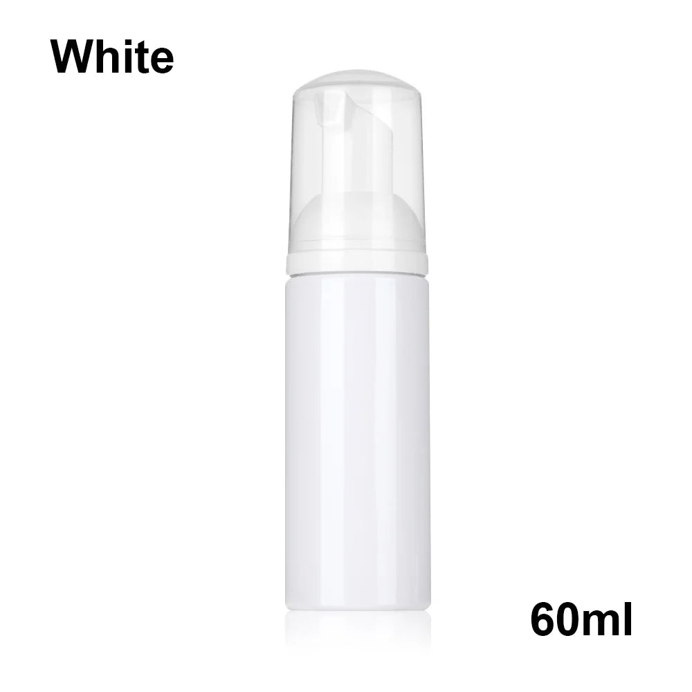 Veelzijdige Plastic Schuimbussen voor Zeep, Mousse en Vloeistofdispenser - Perfect voor Shampoo, Lichaamslotion, Douchegel en Meer! Verkrijgbaar in 30/50/60/80 ML Groottes.
