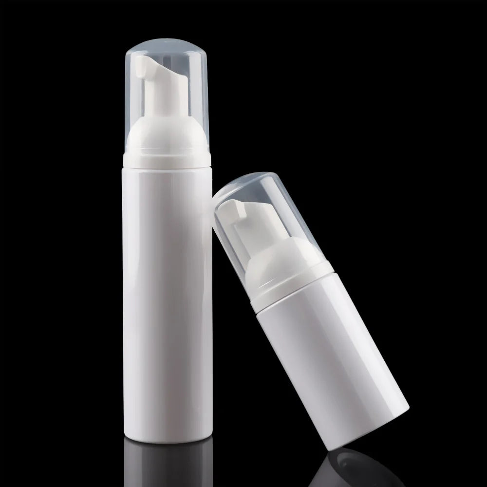 Veelzijdige Plastic Schuimbussen voor Zeep, Mousse en Vloeistofdispenser - Perfect voor Shampoo, Lichaamslotion, Douchegel en Meer! Verkrijgbaar in 30/50/60/80 ML Groottes.