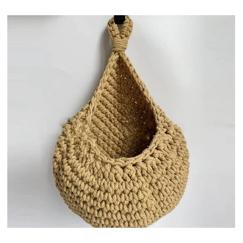 Kézzel szőtt rattan kosár-1
