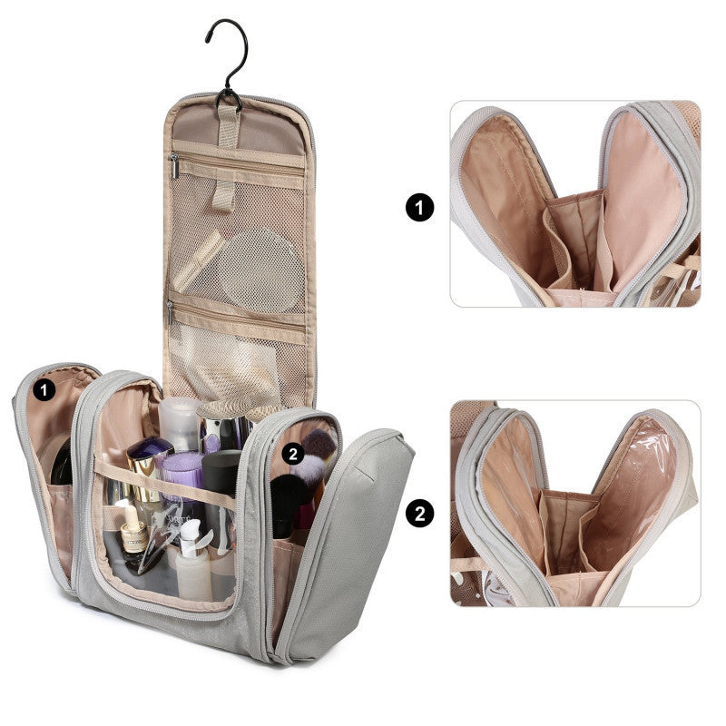 Felakasztható utazós kozmetikai táska-5