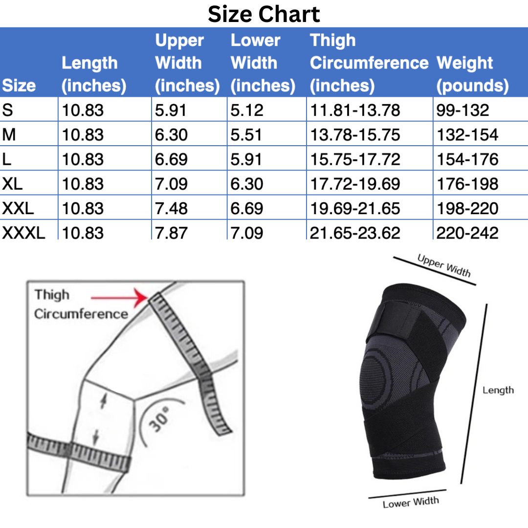 Kniebrace – Comfort & Ondersteuning voor Actieve Beweging (1 Paar)