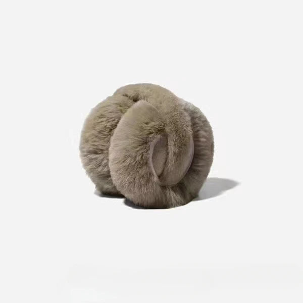 Gezellige Chic Pluche Oorwarmers voor Mannen en Vrouwen - Modebewuste Buitenoorwarmers voor Ultiem Wintercomfort en Bescherming