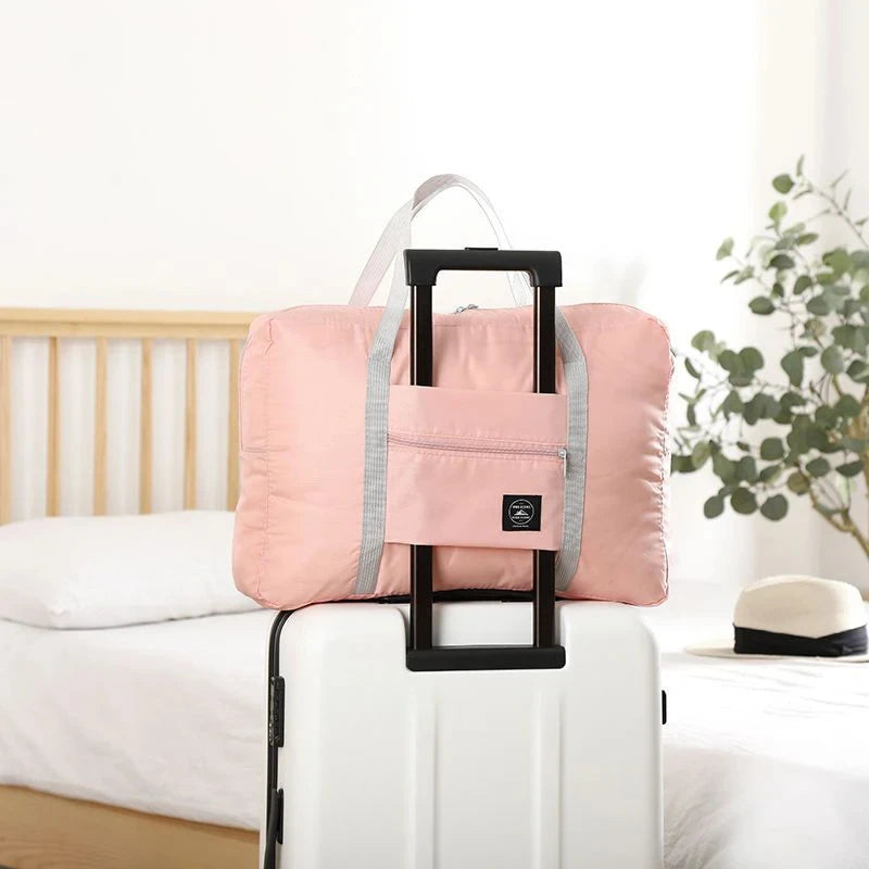 Stylische Vouwbare Reis Duffel Bag – Perfecte Airline Draagtas voor Vrouwen en Meisjes, Ruim en Lichtgewicht voor Weekenduitjes en Nachtelijke Avonturen!