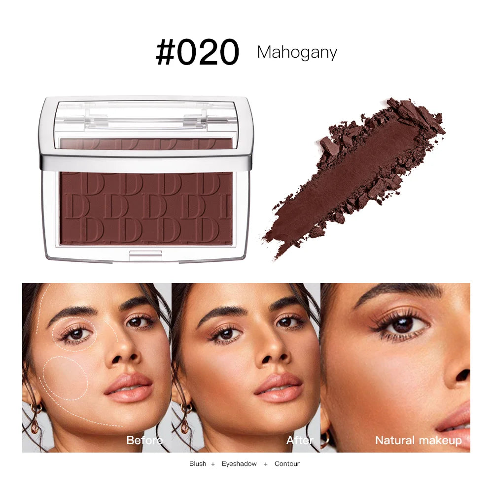 Levende Matte Blush Collectie: 6 Verbluffende Tintenn van Roze Geperst Poeder voor Perfecte Wangen