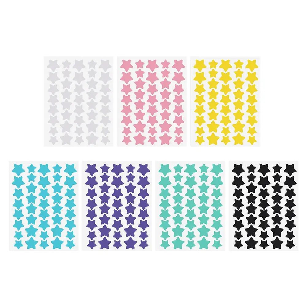Levende Stervormige PE Pimple Patches voor Acne: Onzichtbare Huidverzorgingsstickers - Verberg en Perfecteer je Uiterlijk!