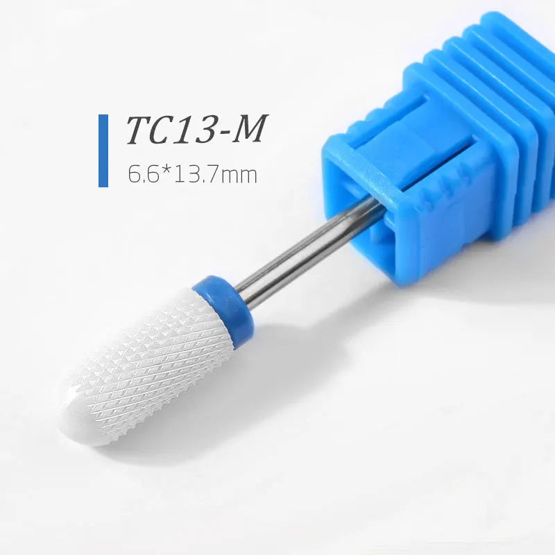 Premium Keramische Vijlbits - Elektrische Pedicure & Manicure Polijstgereedschap voor Moeiteloos Nagelart & Cuticle Verzorging
