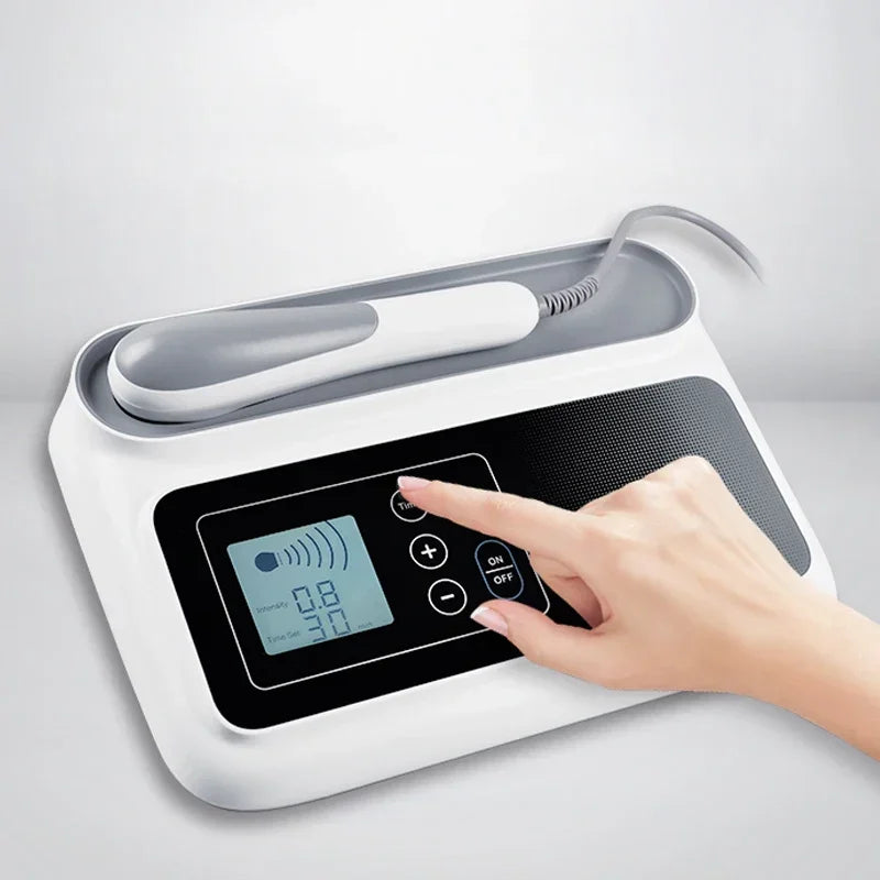 Revolutionaire Ultrasone Therapieapparaat voor Medicijnvrije Pijnverlichting en Spierontspanning – 1MHz Fysiotherapie Machine met LCD-scherm Massage voor Gewrichten