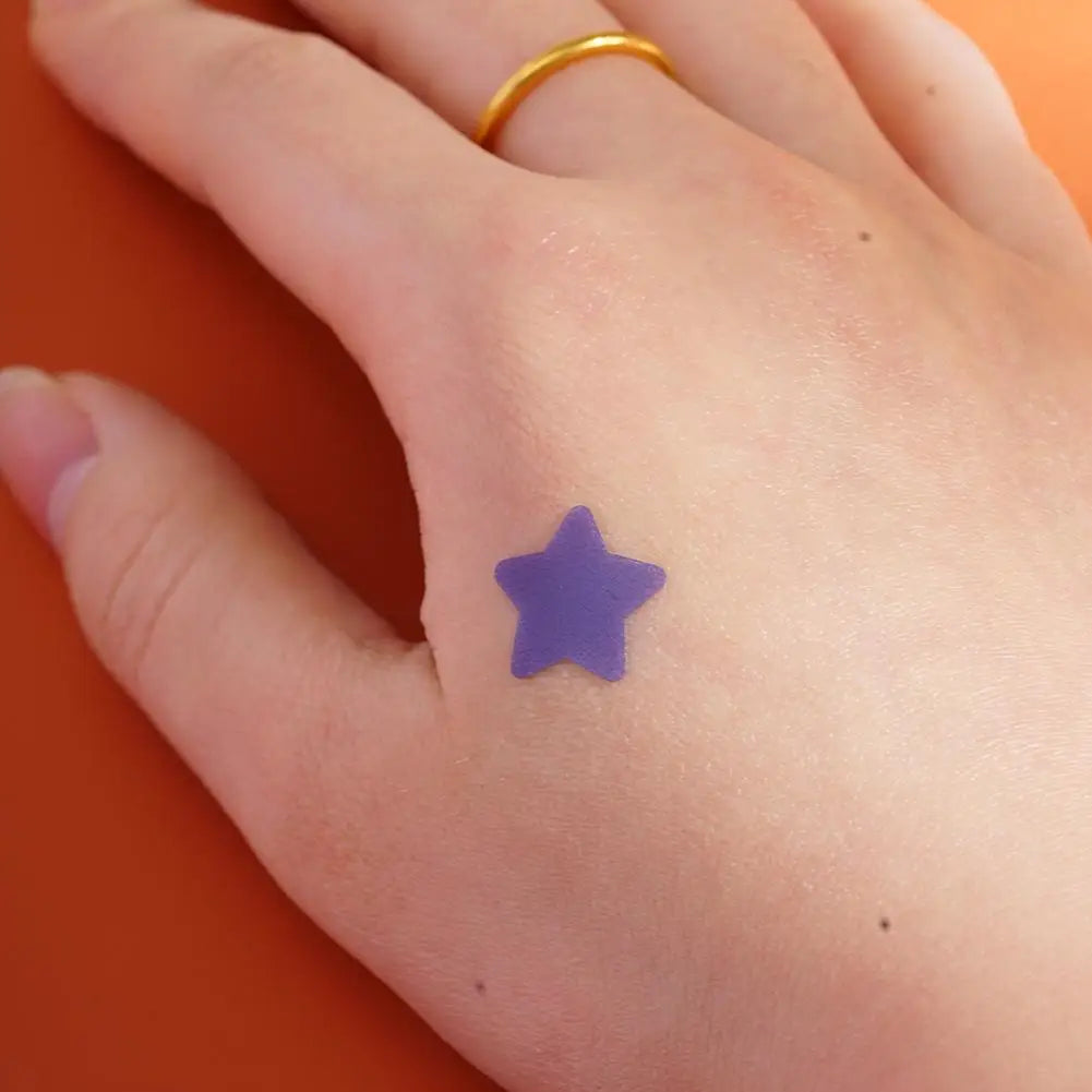 Levende Stervormige PE Pimple Patches voor Acne: Onzichtbare Huidverzorgingsstickers - Verberg en Perfecteer je Uiterlijk!