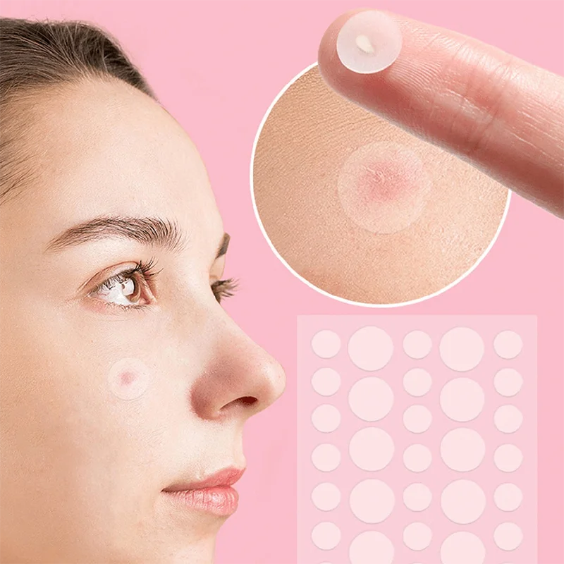 36 Premium Onzichtbare Acne Dot Pleisters - Hydrocolloïde Vlek Behandeling Stickers voor een Duidelijker Gezicht