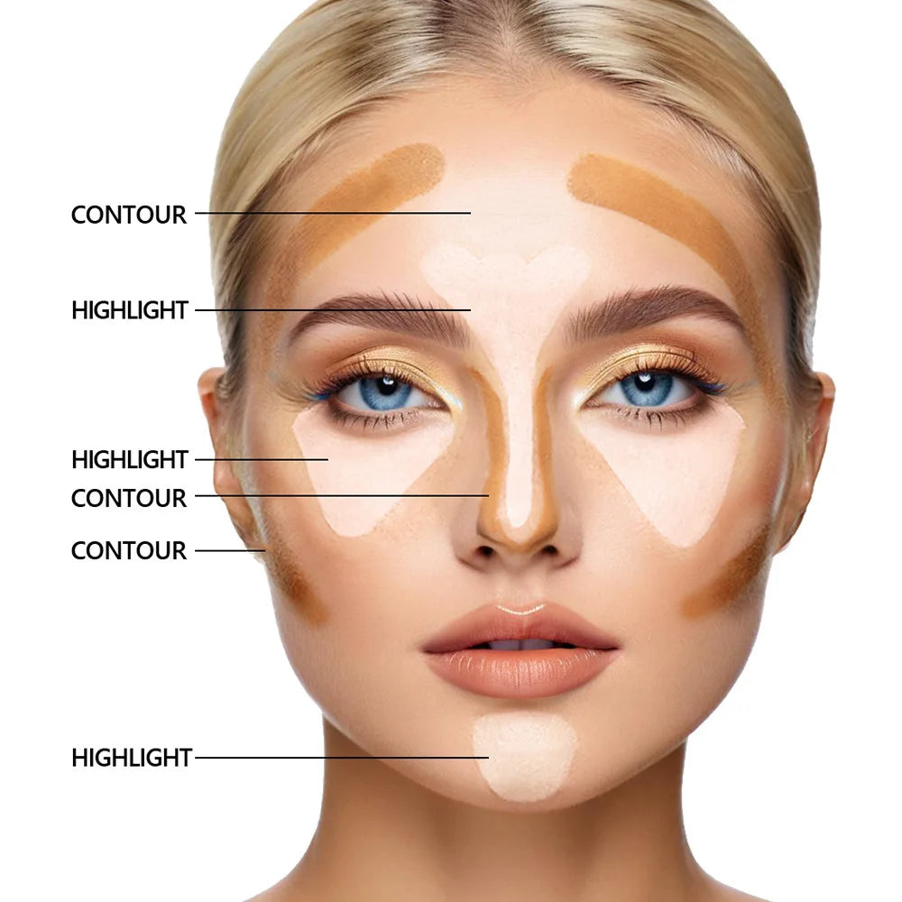 Ultieme Waterdichte Concealer Foundation - Oliebeheersing voor Perfecte Bedekking van Donkere Kringen & Huid Imperfecties - Perfecte Gezichtsmake-up voor Vrouwen