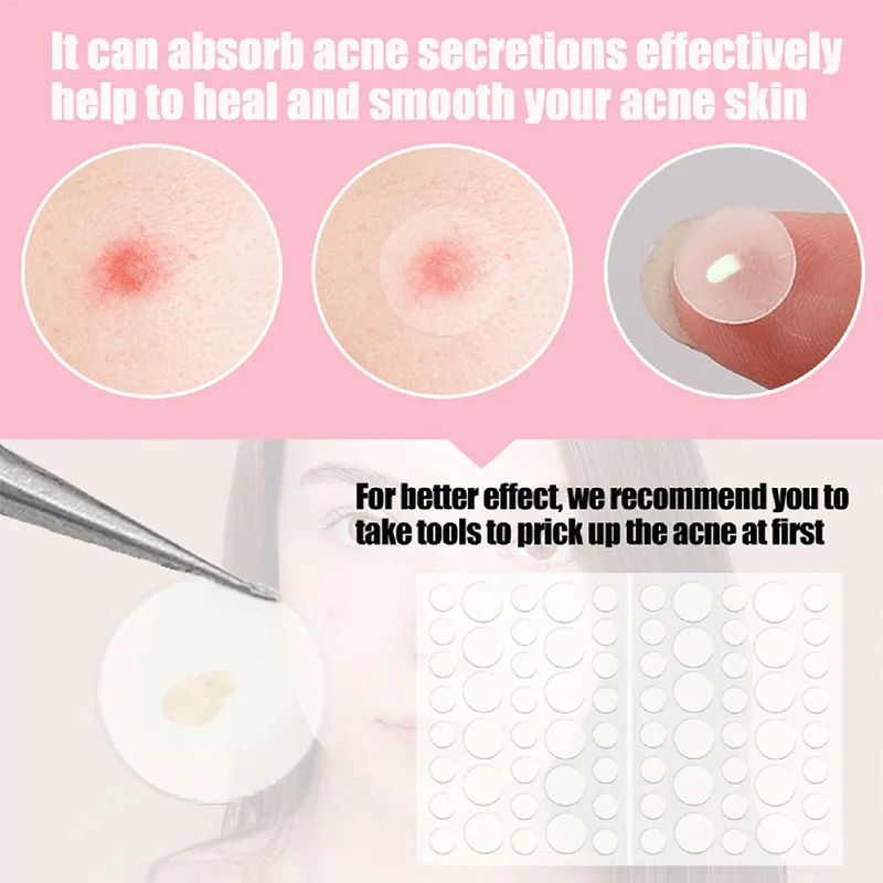 36 Premium Onzichtbare Acne Dot Pleisters - Hydrocolloïde Vlek Behandeling Stickers voor een Duidelijker Gezicht