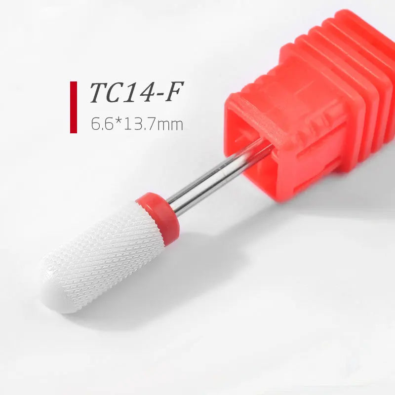 Premium Keramische Vijlbits - Elektrische Pedicure & Manicure Polijstgereedschap voor Moeiteloos Nagelart & Cuticle Verzorging