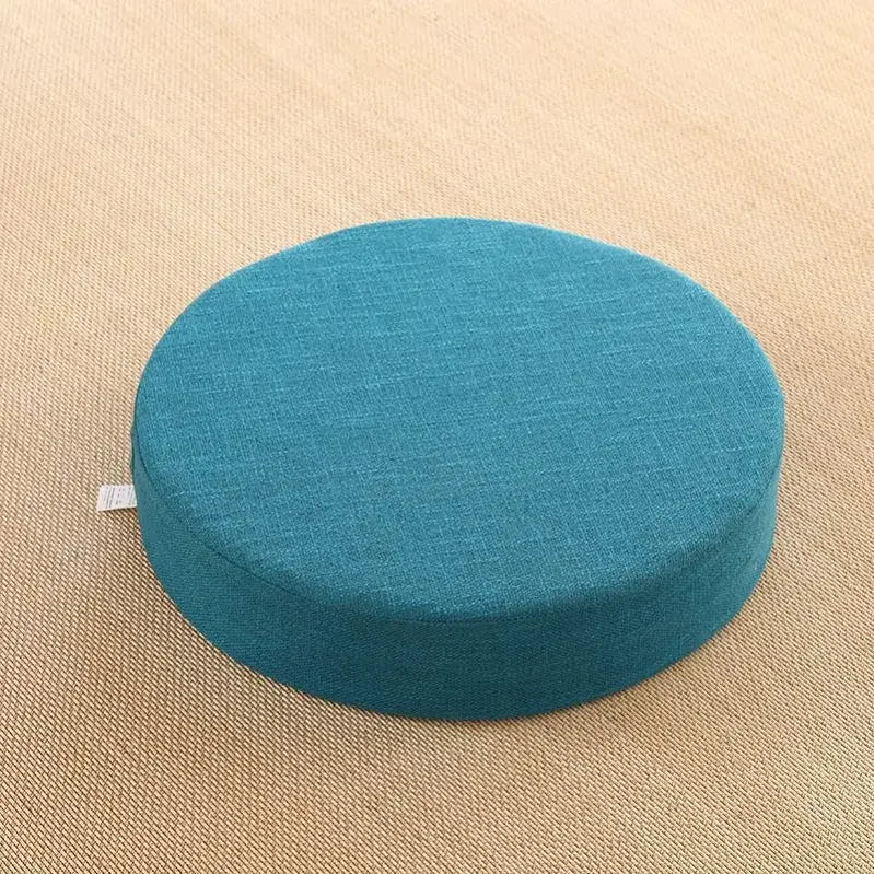 Deluxe 40x6cm Yoga Meditatiekussen - PEP Harde Textuur Rugsteun Kussen - Afneembare & Wasbare Japanse Tatami Mat