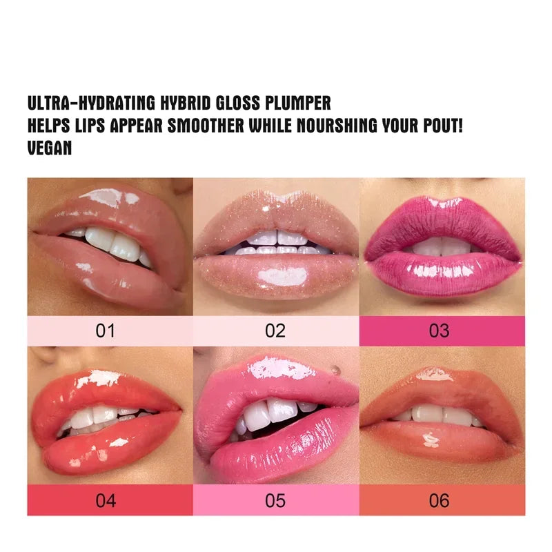 Bereik Weelderige Lippen met PLUMP POUT Lip Plumping Booster Gloss - Hoge Glans, Extreme Glans, en Kristalvolume Lipolie voor een Volle, Mooie Lippen!
