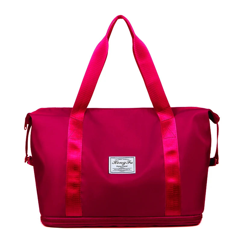 Dames Nylon Evolutionair Handtas - Groot Opbergvolume, Ideaal voor Vrijetijd, Reizen en Fitnessactiviteiten, Waterdicht en Praktisch