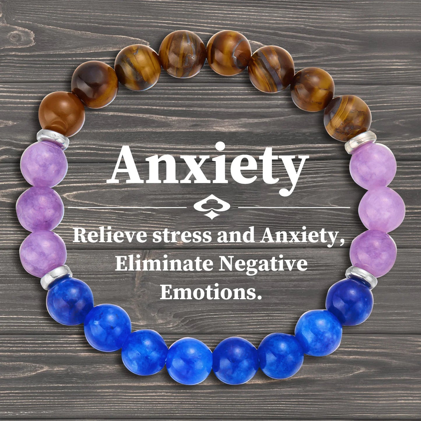 Charmante Natuurlijke Steen Chakra Armbanden voor Mannen en Vrouwen - Jouw Geluksenergie en Bescherming Companion, Perfect voor Meditatie en Vriendschaps Cadeaus!