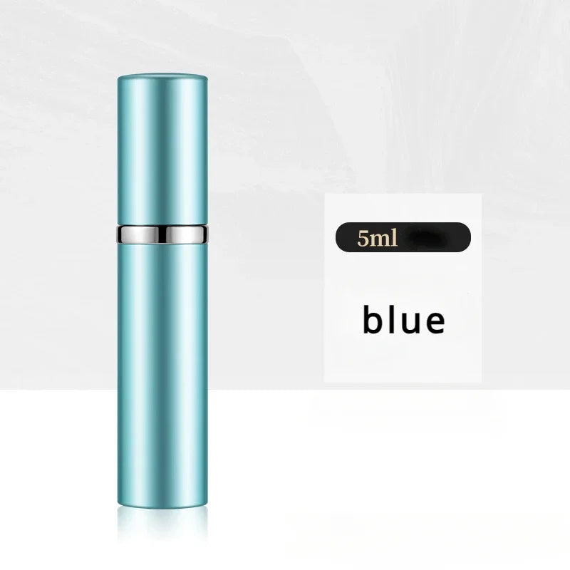 Compact 5ml Mini Onderkant-vullende Parfum Spray Dispenser - Navulbare en Draagbare Cosmetische Atomizer Fles