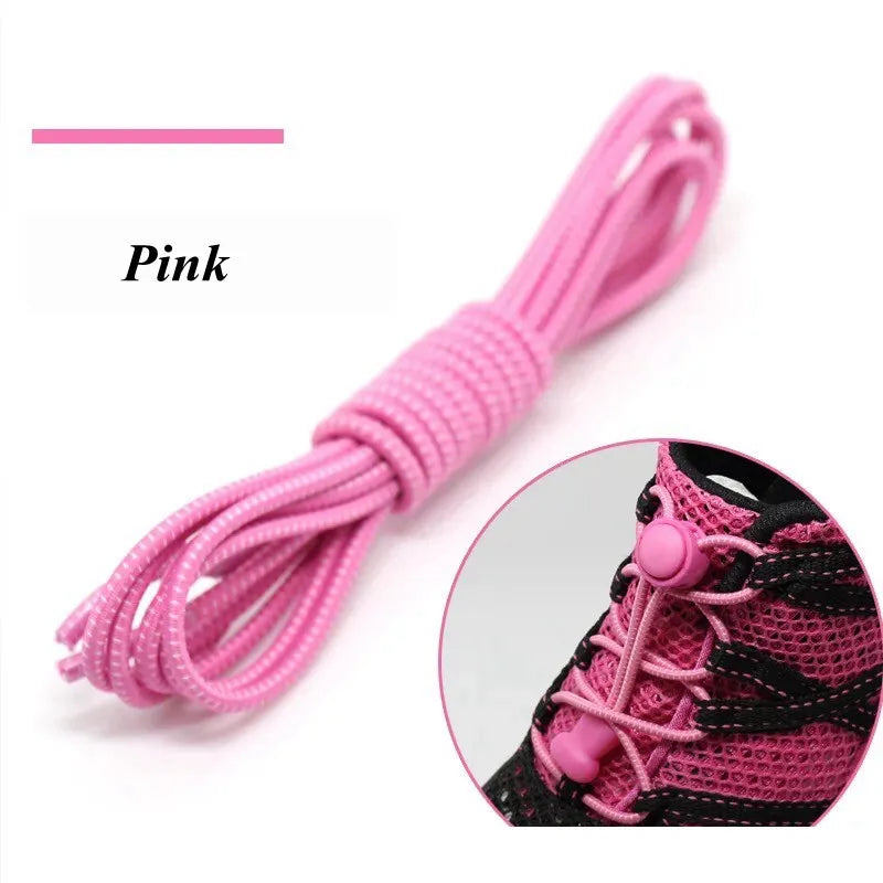 Verbeter Je Schoeisel met 22 Kleuren: Geen-Knoop, Elastische Ronde Veters voor Kinderen en Volwassenen - Snelle en Gemakkelijke Rubber Veters voor Sneakers!
