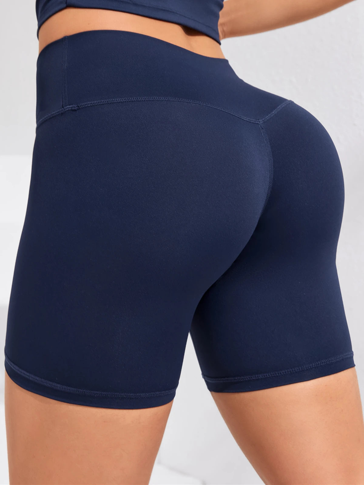 Stijlvolle Hoge Taille Sport Shorts voor Vrouwen - Sneldrogende Fitness Leggings voor Zomertrainingen en Actieve Avonturen!