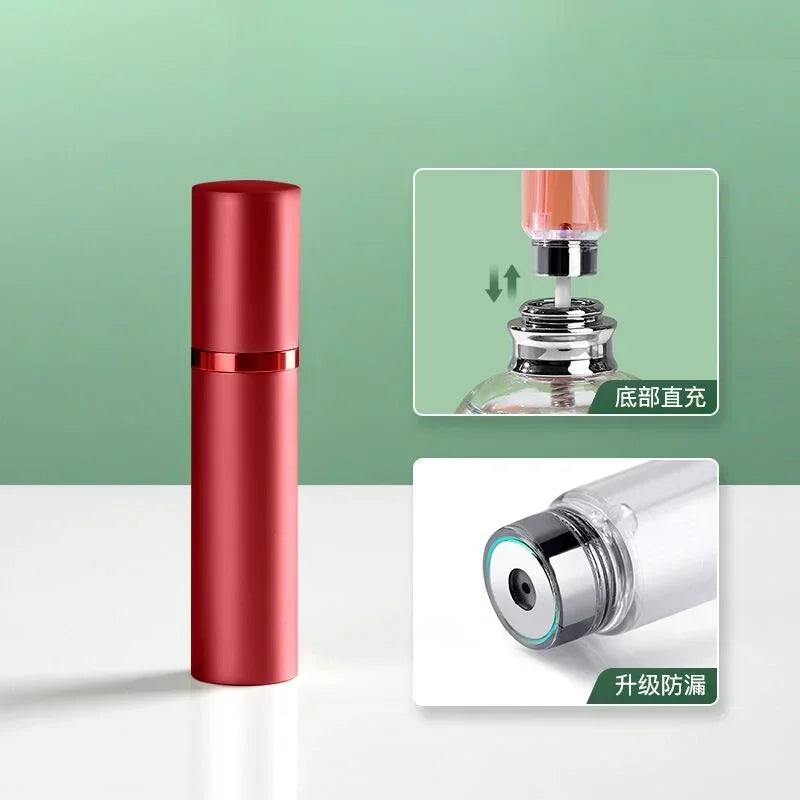 Compact 5ml Mini Onderkant-vullende Parfum Spray Dispenser - Navulbare en Draagbare Cosmetische Atomizer Fles