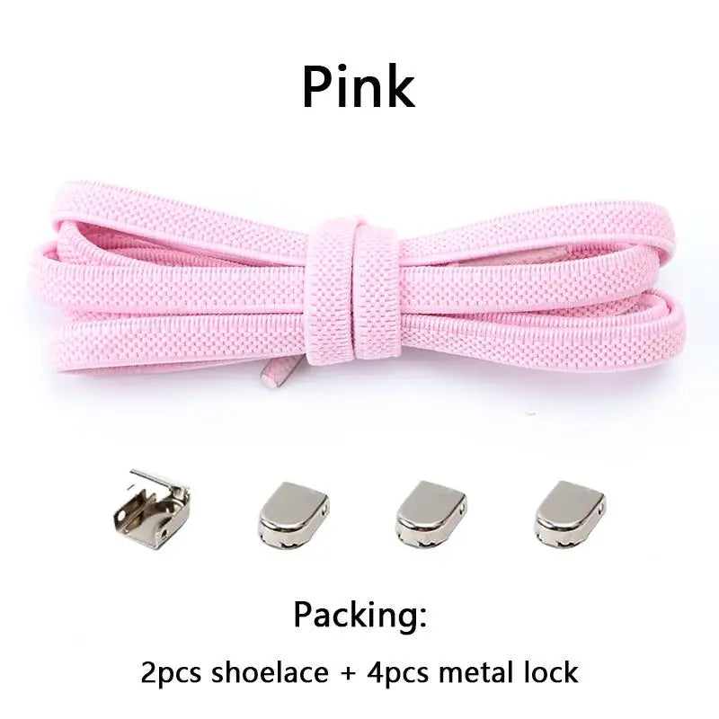 Moeteloze Elastische Geen-Knoop Veters voor Sneakers - Perfecte Pasvorm voor Kinderen en Volwassenen!